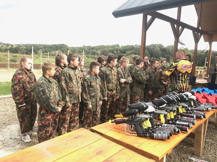 Paintball dla dzieci w Arenie Mocy
